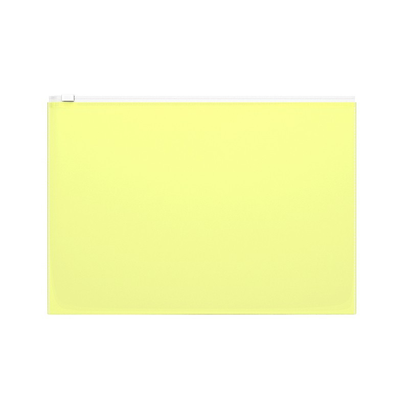 Mapa Erichkrause, format a4, fizzy neon, inchidere cu fermoar, PP, diverse culori - imagine 3